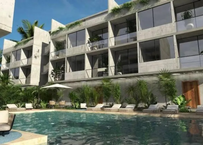 2-Bd Apartment In Heart Of Tulum